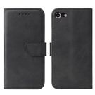 Magnet Case Elegant Case Cover Flip Cover iPhone SE 2022 / SE 2020 / iPhone 8 / iPhone 7 Black, Hurtel