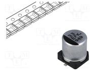 Capacitor: electrolytic; low ESR; SMD; 33uF; 25VDC; Ø5x5.8mm; ±20% PANASONIC