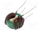 Inductor: wire; THT; 1mH; 18A; 4mΩ; 230VAC; 17x9mm; -20÷50%; 10kHz FERYSTER