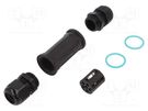 Connector: AC supply; screw terminal; TH400; 8÷17mm; 0.5÷4mm2 TECHNO