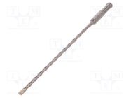 Drill bit; for concrete; Ø: 5mm; L: 210mm; metal; SDS-Plus®; PRO 4 METABO