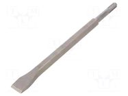 Chisel; for concrete; L: 250mm; metal; SDS-Plus®; Tipwidth: 20mm METABO