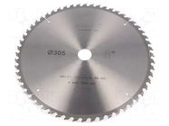 Circular saw; Ø: 305mm; Teeth: 56; Disc thick: 2.4mm; HW/CT; 30mm METABO