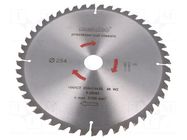 Circular saw; Ø: 254mm; Øhole: 30mm; Teeth: 48; Disc thick: 2.4mm METABO