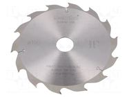 Circular saw; Ø: 190mm; Øhole: 30mm; Teeth: 14; Disc thick: 2.2mm METABO
