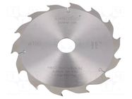 Circular saw; Ø: 190mm; Teeth: 14; Disc thick: 2.2mm; HW/CT; 30mm METABO