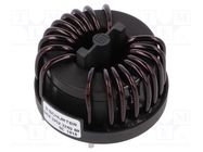 Inductor: wire with current compensation; THT; 7.2mH; 2.3mΩ; DKIH SCHURTER