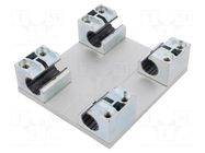 Trolley; cast zinc; Ø: 20mm; L: 150mm; W: 134mm; DryLin® W IGUS
