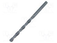 Drill bit; for metal; Ø: 4mm; L: 75mm; Working part len: 43mm; HSS-R METABO