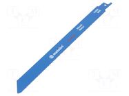 Hacksaw blade-set; tinware; 225mm; 14teeth/inch; FLEXIBLE; 5pcs. METABO