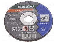 Grinding wheels; Ø: 125mm; Disc thick: 6mm; steel; 22.23mm METABO