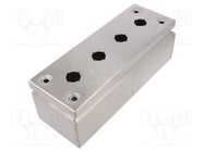 Enclosure: for remote controller; IP66; X: 100mm; Y: 280mm; Z: 90mm RITTAL