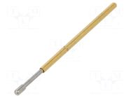 Test needle; Operational spring compression: 3.6mm; 3A; Ø: 1mm TEKON