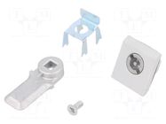 Lock; polyamide; for enclosures; AE RITTAL