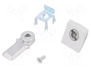 Lock; polyamide; for enclosures; AE RITTAL