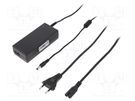 Power supply: switched-mode; 12VDC; 3.5A; Out: 5,5/2,1; 42W; 0÷40°C CELLEVIA POWER
