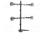 Holder; 8kg; 13÷32"; Arm len: 460mm; Standard: 75x75mm,100x100mm LOGILINK