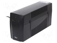 Power supply: UPS; 360W; 600VA; 230V; Schuko x2; 100x320x165mm IPS
