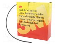 Heat shrink sleeve; glueless,thin walled; 2: 1; 3.2mm; L: 11m; HSR 3M