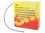 Heat shrink sleeve; glueless,thin walled; 2: 1; 2.4mm; L: 11m; HSR 3M