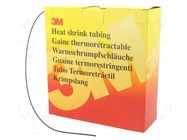 Heat shrink sleeve; glueless,thin walled; 2: 1; 1.2mm; L: 12m; HSR 3M