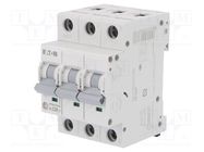 Circuit breaker; 230/400VAC; Inom: 25A; Poles: 3; Charact: C; 6kA EATON ELECTRIC