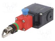 Safety switch: singlesided rope switch; NC + NO; FL; -25÷80°C 