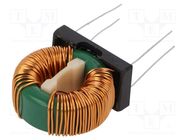 Inductor: wire; THT; 15mH; 4A; 70mΩ; 230VAC; 24.6x10mm; -20÷50% FERYSTER