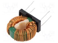 Inductor: wire; THT; 10mH; 5A; 40mΩ; 230VAC; 12.7x15mm; -20÷50% FERYSTER