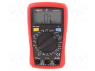 Digital multimeter; LCD; (1999); VDC accuracy: ±(0.5%+2digit) UNI-T