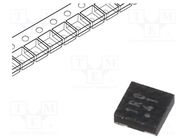 IC: voltage regulator; LDO,linear,fixed; 1V; 0.5A; DFN5B; SMD; Ch: 1 