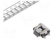 Microswitch TACT; SPST; Pos: 2; 0.05A/12VDC; SMT; 2.2N; 1.35mm PANASONIC