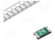 Fuse: PTC polymer; 160mA; Imax: 10A; 0ZCJ; 1206 BEL FUSE