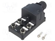 Distribution box; M12; PIN: 5; socket; 7A; -25÷75°C; IP52; 24VDC AUTONICS