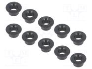 Sleeve; 10pcs; VW; OEM: 357853586D; L: 5.1mm; Ømount.hole: 9mm ROMIX