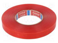 Tape: fixing; W: 19mm; L: 50m; Thk: 0.205mm; double-sided; max.100°C TESA