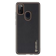 Dux Ducis Yolo elegant case made of soft TPU and PU leather for Samsung Galaxy M30s black, Dux Ducis
