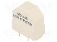 Inductor: wire; THT; 4.7mH; 1.9A; 90mΩ; 230VAC; 15x12.5mm; -20÷50% FERYSTER