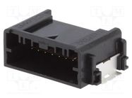 Connector: automotive; Mini50; male; socket; on PCBs; PIN: 8; black MOLEX