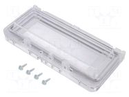 Inspection windows; 78x165x25mm; IP65; on hinged SCHNEIDER ELECTRIC