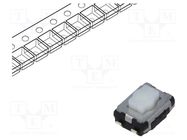 Microswitch TACT; SPST; Pos: 2; 0.02A/15VDC; SMT; none; 2.5mm; EVQP2 PANASONIC