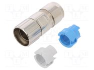 Enclosure: for M23 connectors; for cable; internal thread HUMMEL