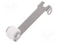 Lever with roller; DC; 21.5mm; DC series; Colour: silver ZF