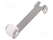 Lever with roller; DC; 21.5mm; Colour: silver; DC ZF