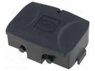 Protection cover; size 10B; Han-Eco® Modular; IP65; polyamide HARTING