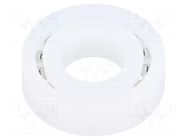 Bearing: ball; Øint: 10mm; Øout: 22mm; W: 6mm; Cage: polyamide IGUS