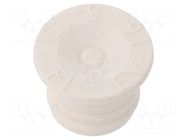 Grommet; Ømount.hole: 16mm; elastomer thermoplastic TPE; EV HT HI TECH POLYMERS