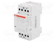 Contactor: 4-pole installation; 25A; 12VAC,12VDC; NC x4; -25÷55°C ABB