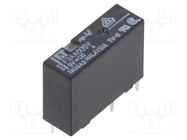 Relay: electromagnetic; SPST-NO; Ucoil: 5VDC; 5A; 5A/250VAC; PCB FUJITSU