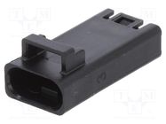 Plug; Connector: wire-wire; FLH; PIN: 2; male; Type: w/o contacts Amphenol Communications Solutions